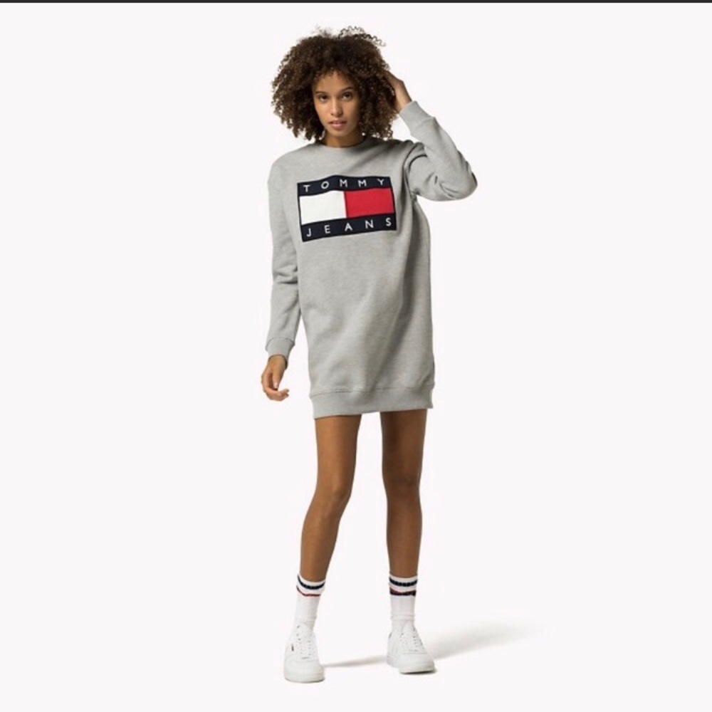 SOLD UO Tommy Hilfiger oversized sweater dress